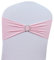 50 stretch bande Housse de chaise de mariage avec boucle nœud coulissant pour rubans Décorations Housses de chaise Chaise Décoration, rose, Rose …
