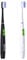 Gum ActiVital Sonic Lot de 2 brosses à dents soniques avec batterie Blanc/noir