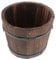Holz Blumentöpfe Whisky Fass Pflanzer Runde Garten Blumeneimer Großer Blumentopf für Indoor Outdoor Hausgarten Terrasse Dekoration Größe