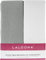 LaLoona Bettlaken Set für Matratzen 60x120 / 70x140 cm - 2X Baby Spannbetttuch Jersey aus 100% Baumwolle für Babybett und Kinderbett, Oeko-TEX® schadstoffgeprüft - 2 Stück (Weiß Grau)