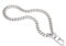 CRAFTMEMORE Handgelenk-Kettengriff für Tasche, Geldbörse, Handtasche, Metall, Geldbörse, Kette, Ersatz, Kosmetik-Clutch, Zubehör (EM-16DB, Silber)