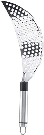 KUIKUI Passoire demi-lune en acier inoxydable - Passoire de cuisine tout usage