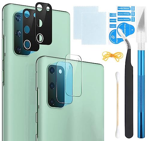 2 pezzi per Galaxy S20 FE G780F Fotocamera Posteriore Posteriore per Samsung Galaxy S20 FE 5G G781B Lente di Ricambio per Fotocamera Posteriore Coprire con Kit di Riparazione