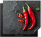 KitchenYeah© Herdabdeckplatte 60x52 cm Einteilig Ceranfeld Abdeckplatte für Induktionsschutz Ceranfeldabdeckung Vinyl Herdabdeckplatten Chilischoten - Beton - Paprika - Gemüse