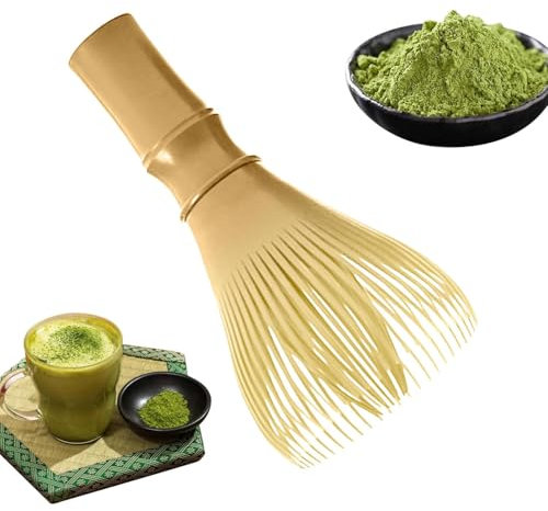 Fouet manuel pour thé matcha, fouet réutilisable pour thé matcha, poudre de thé vert, fouet mélangeur pour mélanger le matcha pour les amateurs d'art du thé