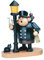 KWO Olbernhau 21528 Räuchermännchen Betrunkener Kapitän, 24 cm