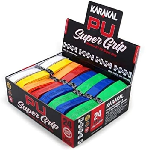 Karakal PU Super Squash Grips (Sortierte Farben)