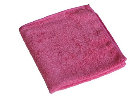 Semy Top Mikrofasertücher, rot, 40 x 40 cm, 1er Pack (1 x 20 Stück)