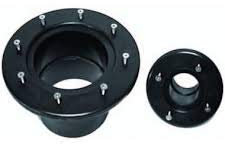 RTF Durchführung, extra schwere 110 mm, schwarz, 24 x 22 x 12 cm, SB155