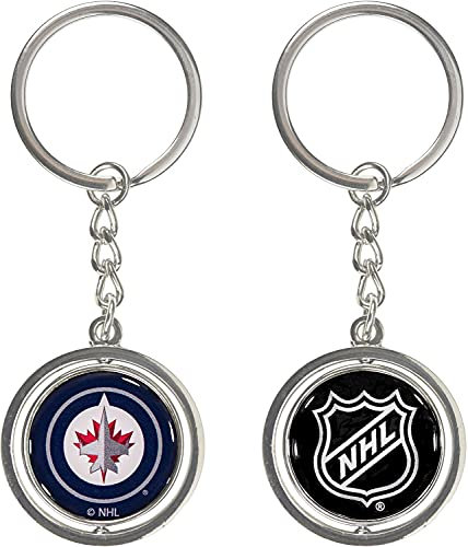 aminco NHL Winnipeg Jets Schlüsselanhänger mit drehendem Logo