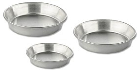 MINI TEGLIA IN ALLUMINIO PER PASTIERA CONFEZIONE DA 10 PZ  PASTIERINA  (10x2 (1907))
