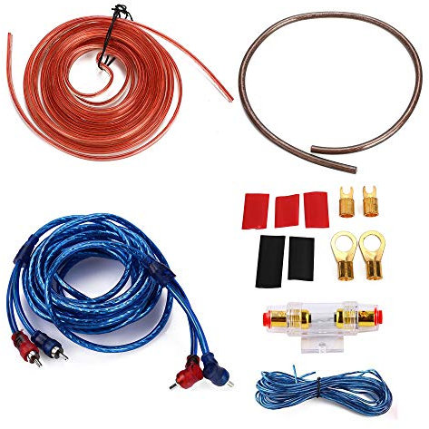 10 Gauge Amp 1500W Auto Car Audio System Speaker Kit Completo Subwoofer Amplificatore Installare Cavo di Cablaggio