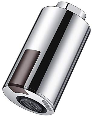 Vvciic Küchenspüle Mischbatterie, Automatischer Sensor Berührungslos Waschbecken Wasserhahn, Empfindliche Intelligente Infrarot-Sensoradapter Wasserhahn Mischbatterie Wassersparend Berührungslos