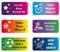 foliado® kids Namensaufkleber Kinder XXL bis zu 3-zeilig Etikett 60x30mm Sticker Namensetikett Schule Kita Kindergarten personalisierte Klebeetiketten wasserfest APD-200 (40)