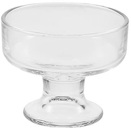 Cabilock Collection de Tasses : Tasse à Dessert en Verre de 250 Ml pour Boissons Au Pudding Adaptée à de Nombreuses Occasions