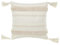 FEBE Kissenbezug 2er Set Boho Dekorativ Kissen 45x45 cm Beige Kissenbezüge für Sofa Wohnzimmer Schlafzimmer Vintage Kissenhülle 100% Baumwolle mit Reißverschluss