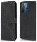 MIKULLE Lederhülle für Xiaomi Redmi 12C / Redmi 11A 4G (6.71) Hülle, Handyhülle PU Leder Wallet Kartenfach Standfunktion und Magnet Klapphülle Schutzhülle - Schwarz