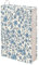 Kuiaobaty Buchhülle mit Blumenmuster, für 27,9 x 22,9 cm, waschbar, Blau