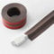 3.2ft Floor Cable Cover Adhesive, Wire Cover for Floor, Cable Grip Floor Cord Cover, Overfloor Cord Protector, Cable Management Prevent Cable Trips & Protect Wires (Color : Brown)