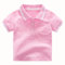HahaNice Polos d'école pour garçons T-shirts garçons 2 à 7 ans, rose, 4 ans