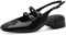 Tamaris Femme Damen 1-29510-44 Escarpins, Noir laqué, 36 EU