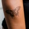 Schmetterling Blackwork - Inkster Tattoo | vegane & wasserfeste Temporäre Tattoos für Erwachsene - EU-Kosmetikzertifizierte Farbe - revolutionäres 2 Wochen Tattoo | Premium Klebetattoos