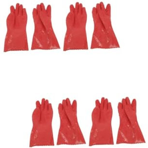 SOESFOUFU 2pairs Grooming Glove Gloves for Vegetable Peeling Potato Peelers Kitchen Gadgets Rosy Random Color