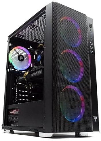 PcCom Ordenador Sobremesa Pc Gaming Lite SE Intel Core i5-12400F 2.5GHz / RAM 16GB DDR4 / 1TB SSD M.2 / RTX 3050 6GB GDDR6 NVIDIA/WiFi/FreeDOS