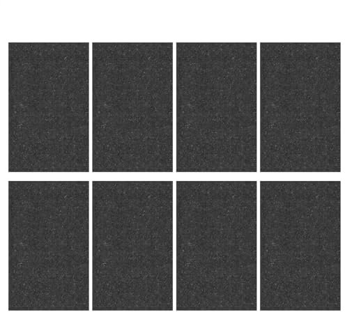 Vuggdt Kapillarmatten für Pflanzen, 8 x automatische Bewässerungsmatte – Pflanzenbehälter-Zubehör für Terrasse, Rasen, Garten, Aussaat