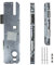 KFV Reparaturschloss 8250 | Einsteckschloss Renovierungsschloss für Mehrfachverriegelungen - Schlosskasten zur Reparatur oder Instandsetzung | Entfernung 92 mm, Dornmaß 40 mm