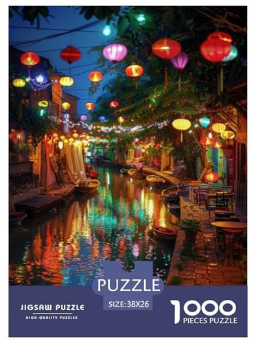 Vietnam Puzzle 1000 Teile Für Die Ganze Familie interessant Impossible Puzzle Clevere Rätsel GescHühnerk 38x26cm/1000pcs