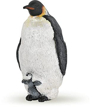 Papo -Handbemalt - Figuren -Meereswelt-Kaiserpinguin-50033-Sammelbar-Für Kinder - Geeignet für Jungen und Mädchen - Ab 3 Jahren