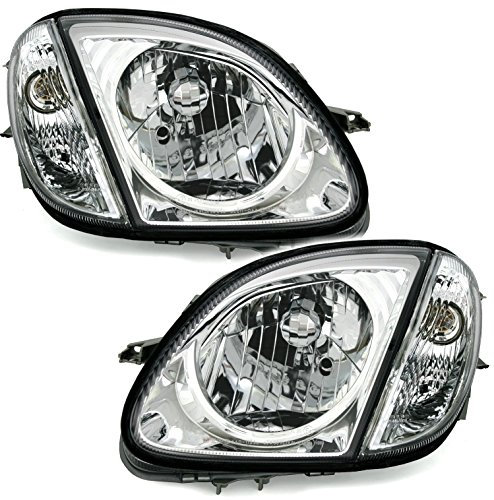 Depo Scheinwerfer Set Klarglas Chrom Blinker