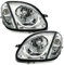 Depo Scheinwerfer Set Klarglas Chrom Blinker