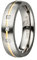 DOOSTI Damen Freundschaftsring/Partnerring Present mit Zirkonia Titan mit Gratis Gravur