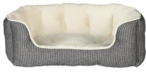 Trixie Davin Bett, 50 x 40 cm, grau/Creme