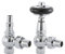 ARROLL uk28 C chrom Finish Heizkörperventile