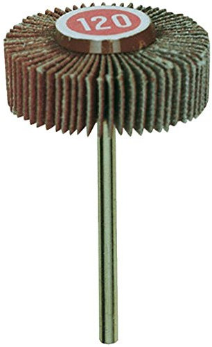 Proxxon 28985 Fächerschleifer Ø30 x Höhe 10mm Korn 120 Korund Schaft Ø3mm