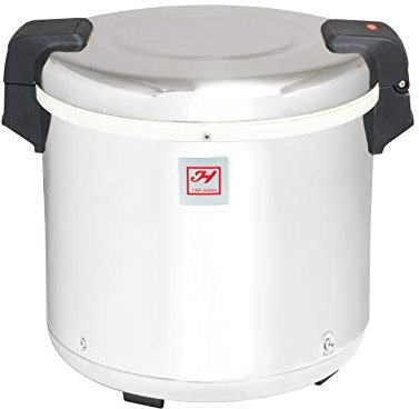 Excellante SEJ22000 Commercial Stainless Steel 50-Cup Rice Warmer by Excellanté