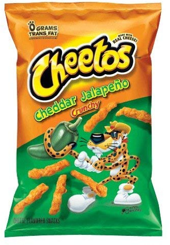 CHEETOS Crunchy Cheddar Jalapeno Flavored Snacks 8.5 oz