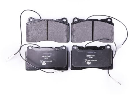 HELLA 8DB 355 018-671 Bremsbeläge - mit Warnkontakt - T5146 | Kompatibel mit: CITROËN C8, C8 Van, FIAT ULYSSE, LANCIA PHEDRA, PEUGEOT 607, 807