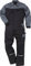 Fristads 100807 Arbeitsanzug Kansas Workwear Gr. L, schwarz / grau