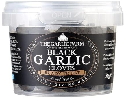 The Garlic Farm Ready To Eat Black Garlic Cloves 50g