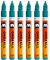 Molotow One4All 127HS Acryl Marker (2,0 mm Strichstärke, hochdeckend und permanent, UV-beständig, für fast alle Untergründe) 6 Stück Farbe 206 lagunen blau