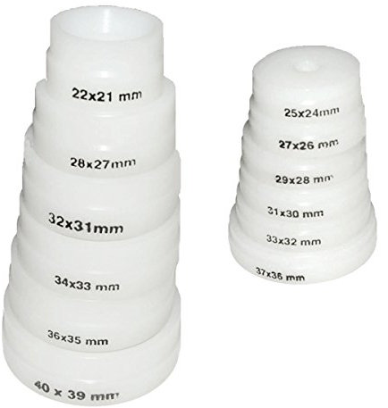 12 Druckplatten für Einpresswerkzeuge/Uhrenschließer von S1 Deluxe®