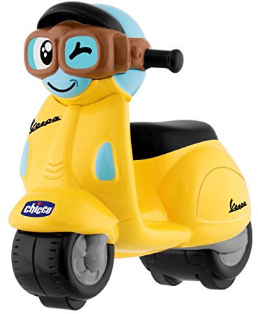 Chicco 00009627000000 Vespa Mini Rennautos Turbo Touch, gelb