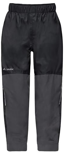 VAUDE Unisex Kinder Kids Escape Pants Vi Hose, Black Uni, 134 EU