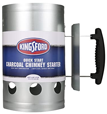 KINGSFORD BB0466 Deluxe Holzkohlegrill, 1 Stück, silberfarben