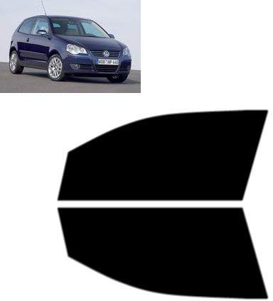Tintcom.com Passgenaue Tönungsfolie für Polo 3-Türen 2005-2009 - Vordere Seitenscheiben (20% Schwarz)