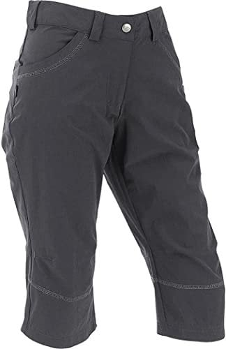 Maul Sport Damen Caprihose Rennes Steingrau 42